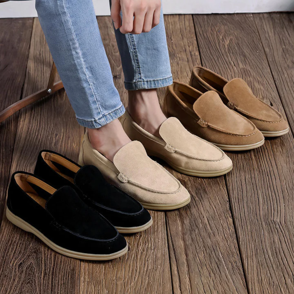 Mocasines de ante premium