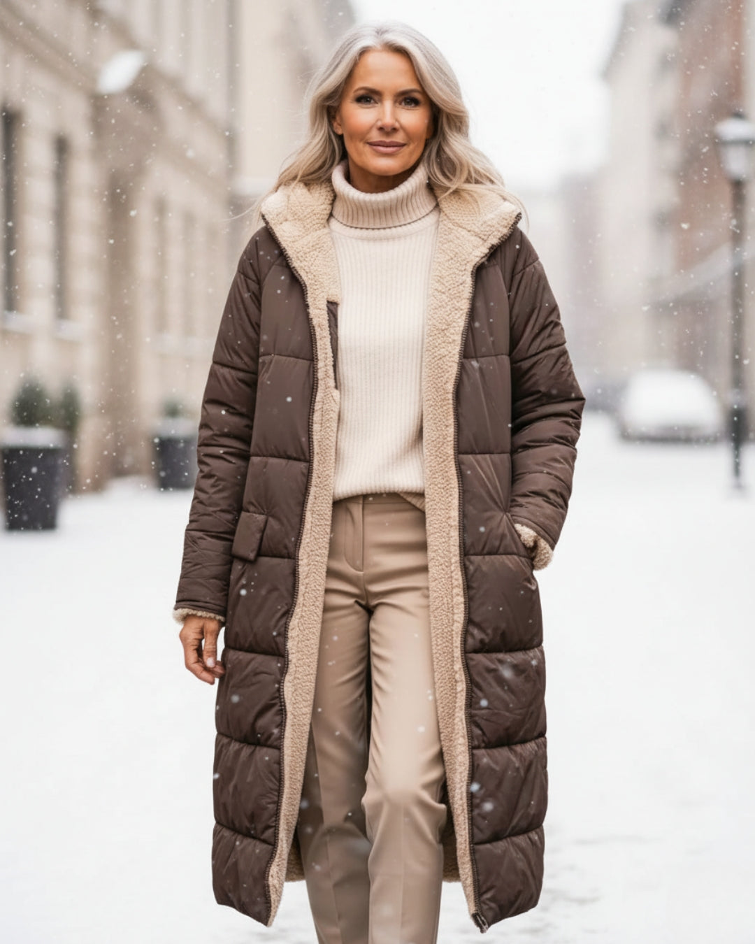 Andrea - Abrigo de Invierno Cálido