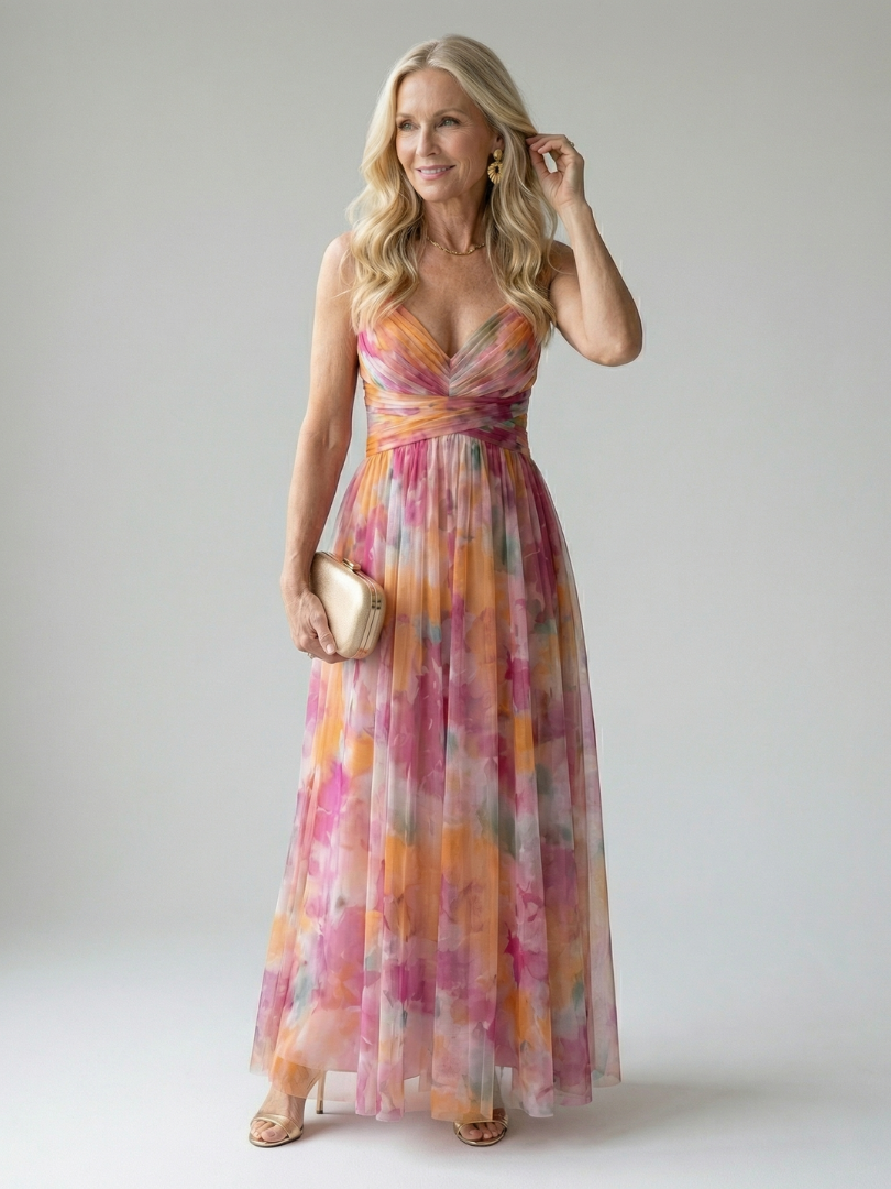Isabella™ | Vestido Maxi Envolvente