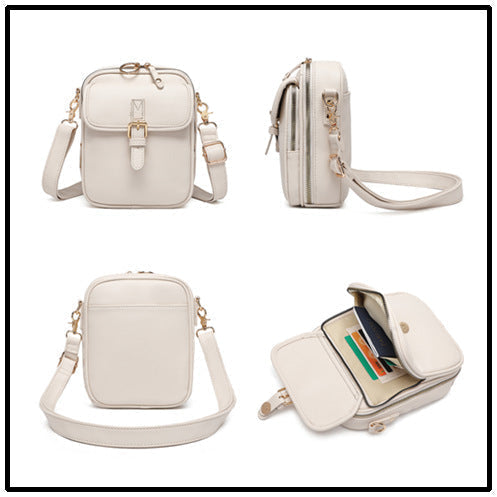 Camille™ — Bolsa mensajera vintage elegante y espaciosa