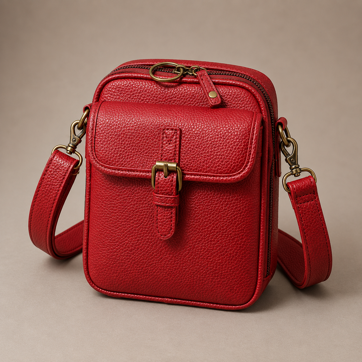 Camille™ — Bolsa mensajera vintage elegante y espaciosa