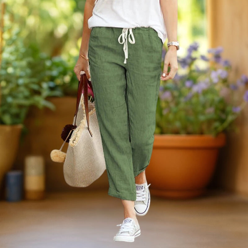 Noa™ | Pantalones de tiro alto hasta el tobillo