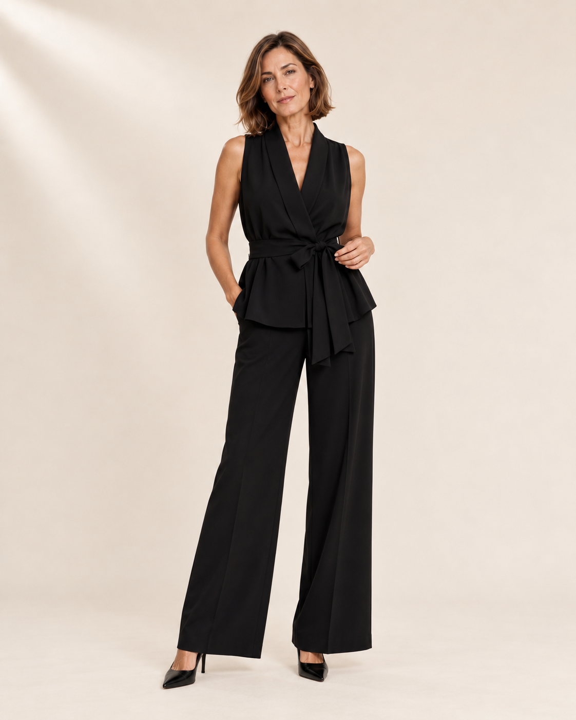 Gabriela | Conjunto Top y Pantalones Palazzo