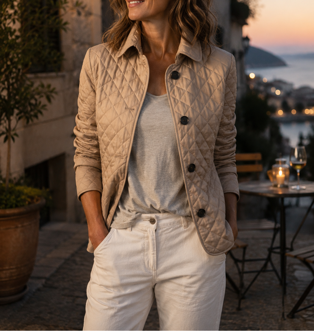 Carmen | Chaqueta Ligera Acolchada