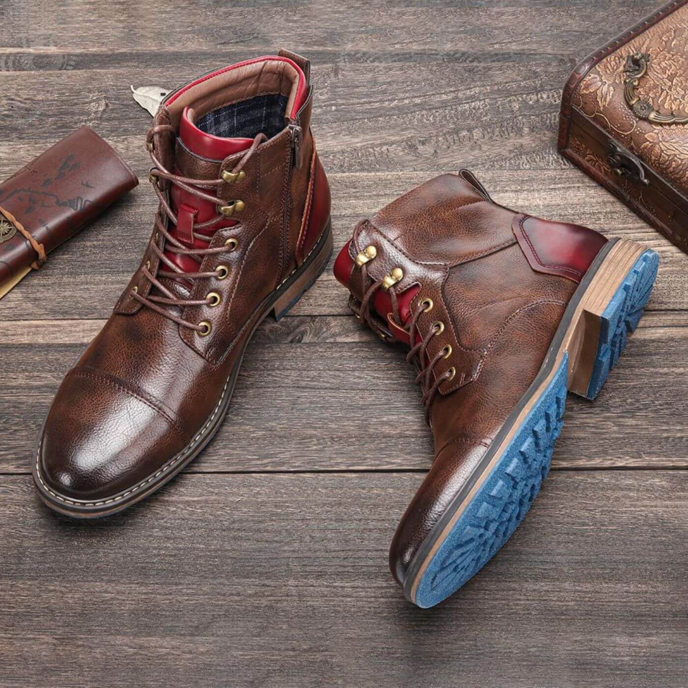 Eldrich | Botas de cuero Oxford