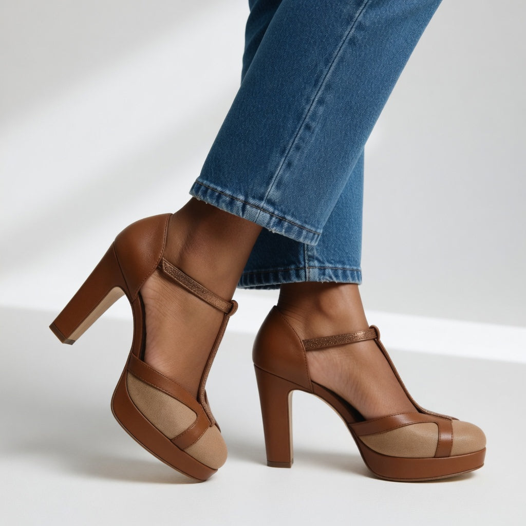 Maëlyne™ — Zapatos de tacón retro elegancia con soporte ergonómico