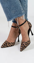 Léontine™ — Zapatos de tacón elegantes con estampado audaz femenino