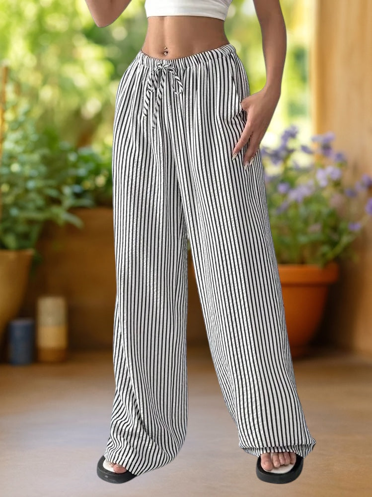Riviera™ | Pantalones de rayas hasta el suelo