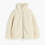 Silvia | Chaqueta Polar Oversize de Cuello Alto