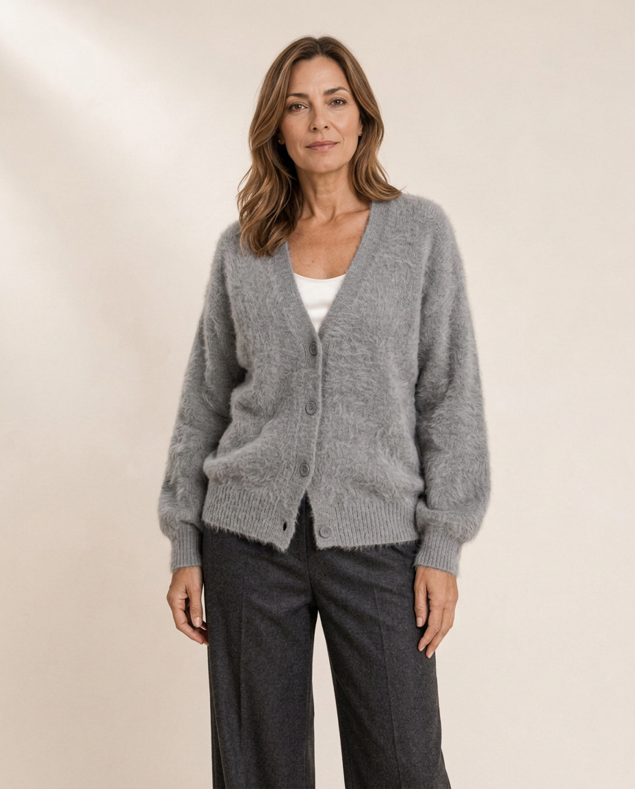 Daniela | Cardigan de Mezcla de Cachemira Suave