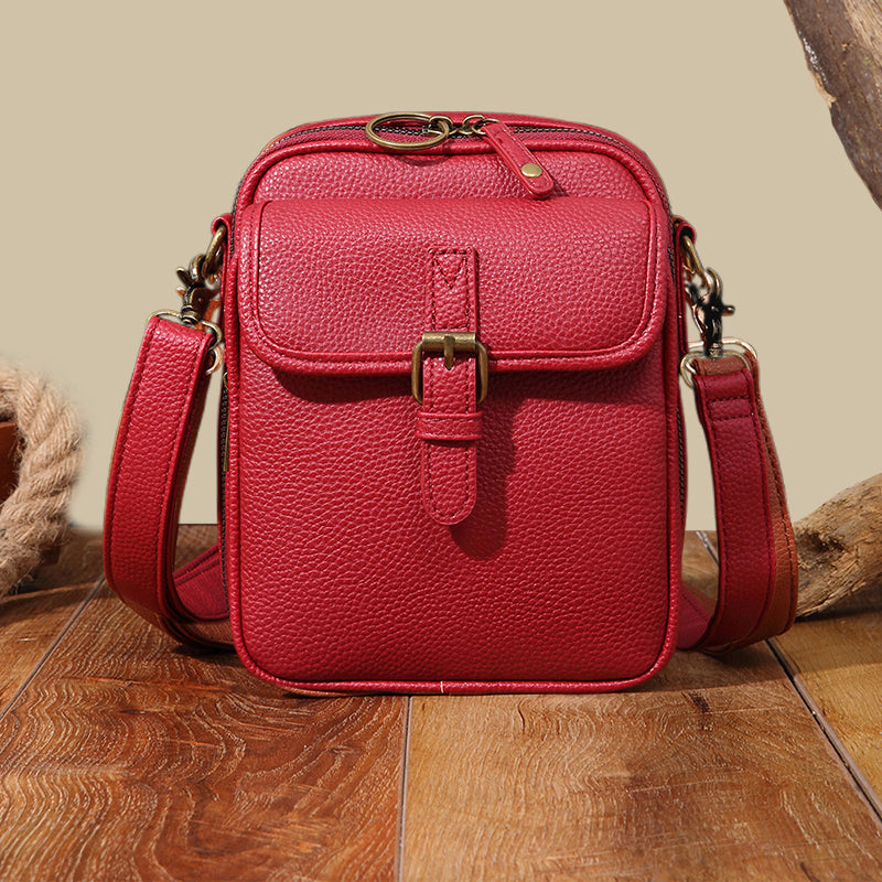 Camille™ — Bolsa mensajera vintage elegante y espaciosa